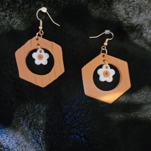 Polymer clay earrings